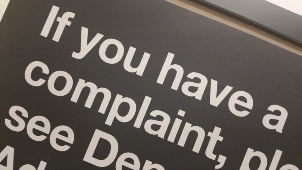 SRA Complaints